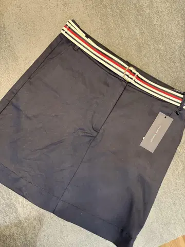 미사용 새상품 TOMMY HILFIGER 벨트 미니 스커트
