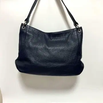 FURLA 네이비 가죽 숄더백