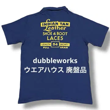 dubbleworks 웨어하우스 일본제 피케 셔츠 단종품 더블웍스