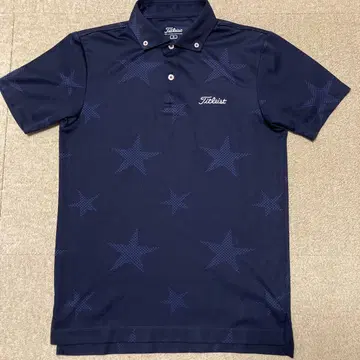 Titleist 골프 피케 셔츠 S 네이비