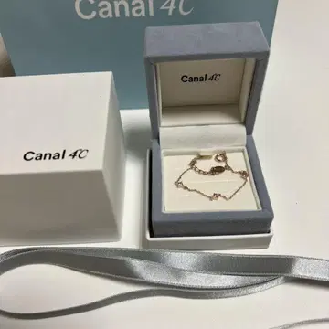 미사용 새상품 Canal 4C 로즈 골드 팔찌