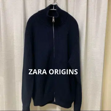 ZARA ORIGINS 네이비 니트 스웨터 L 사이즈 자라 오리진스