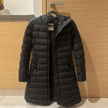 MONCLER 블랙 롱 다운 자켓
