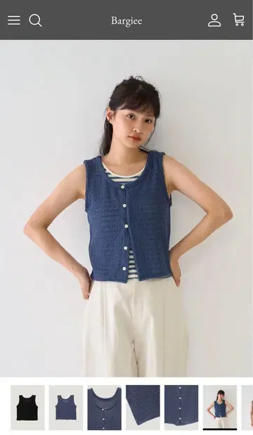 COMPACT KNIT VEST bargiee