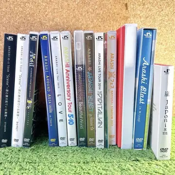 아라시 LIVE DVD 13장 세트 초회 한정판 일반 버전