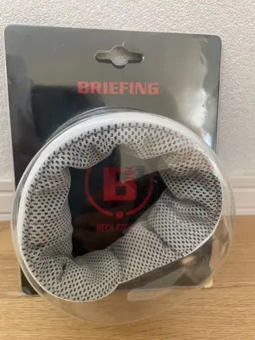 BRIEFING 넥 쿨러 화이트