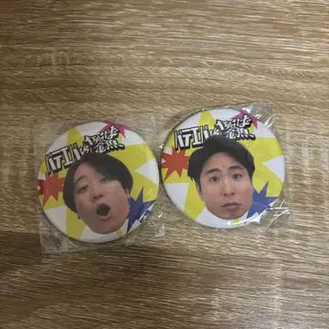 금붕어 반장 캔뱃지 콤비 세트