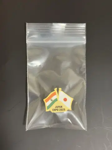 오사카 엑스포 인도 한정판 핀 배지