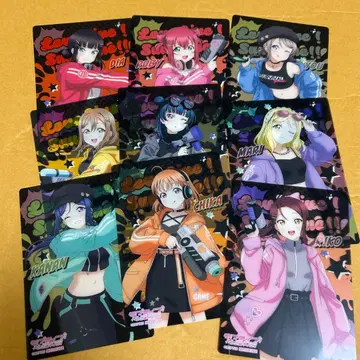 Aqours 클리어 브로마이드