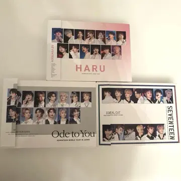 seventeen 세븐틴 라이브 DVD 묶음 판매