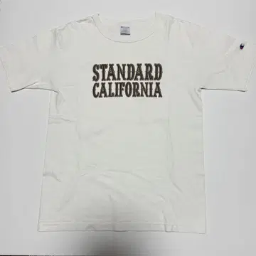 STANDARD CALIFORNIA 챔피온 로고 T셔츠 화이트