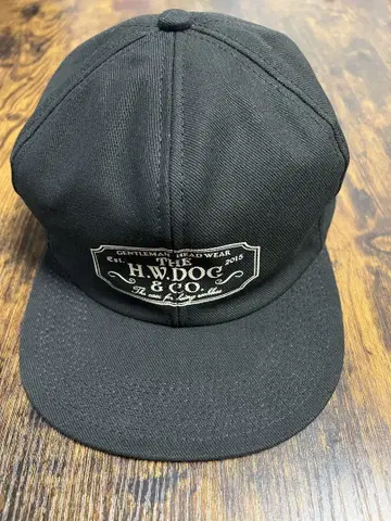 H.W. DOG & CO. 사이즈 38 블랙 워크캡