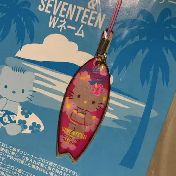 미사용 선탠 키티 화면 클리너 스트랩 세븐틴 서핑 키티