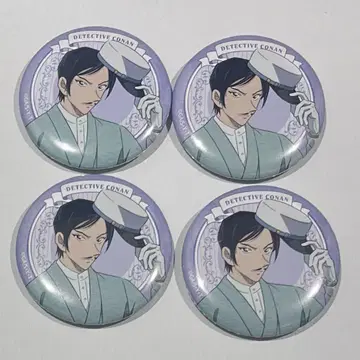 명탐정 코난 외눈의 잔상 모로후시 타카아키 거리 산책 기모노 캔뱃지