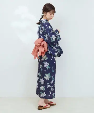 natural couture 2WAY 유카타 원피스 세트