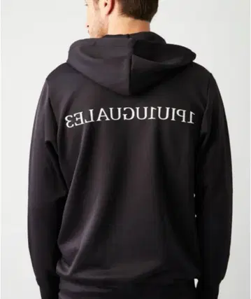 1piu1uguale3 SPORT MIRROR LOGO PARKA
