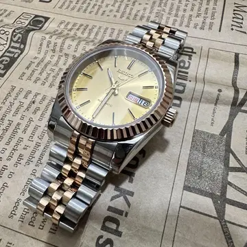 SEIKO5 7S26 데이데이트 피라미드 쥬빌리 오토매틱