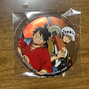 원피스 USJ 2021 캔뱃지 루피 & 로우