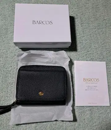 BARCOS 접이식 지갑 블랙 미사용 새상품