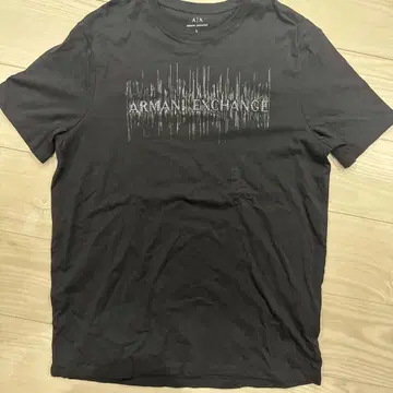 Armani Exchange 블랙 티셔츠 L 사이즈