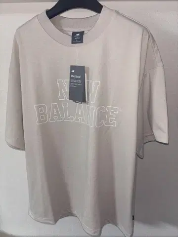NEW BALANCE 베이지 티셔츠 남성용 M 오타니 선수 착용 모델