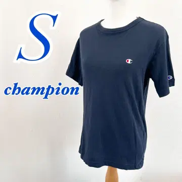 champion 네이비 S 사이즈 티셔츠 반팔 티셔츠 캐주얼 코디