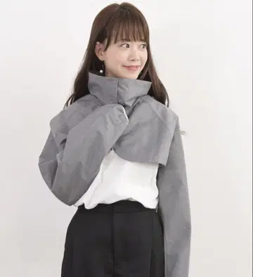 선배리어100 숏 자켓 프로스트 그레이