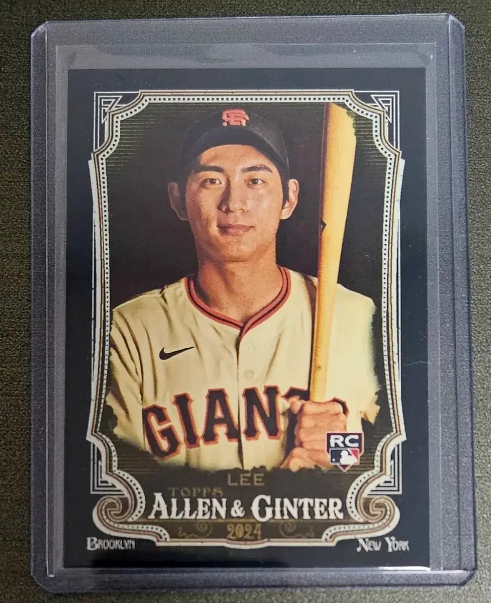 Topps Allen & Ginter 이정후 2024 루키 카드 블랙