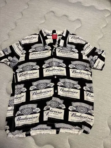 HUF Budweiser 반팔 셔츠 L 사이즈