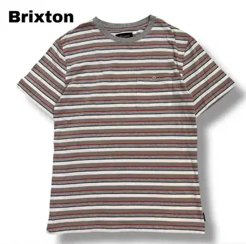 [ Brixton ] 보더 포켓 티셔츠 M size