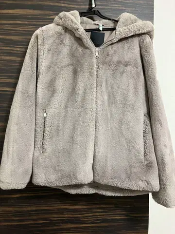 TATRAS 플리스 재킷 그레이 후드 부착