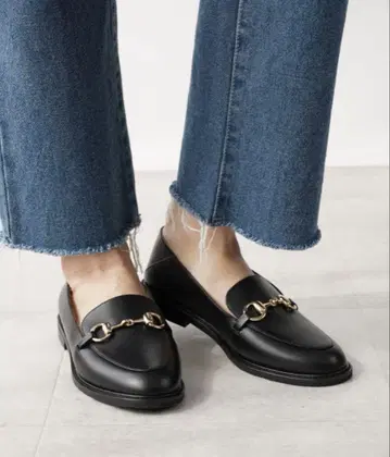 piedi nudi/피에디누디 천연 가죽 비트 로퍼