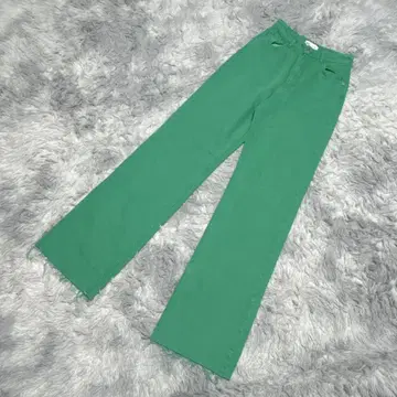 [새상품급] ZARA 스트레이트 데님 팬츠 밑단 컷오프 (USA 02)
