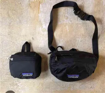 patagonia 블랙 숄더백