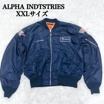 새상품급 ALPHA INDUSTRIES L-2B 플라이트 자켓 XXL