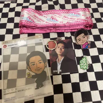 사와모토 나츠키 굿즈 참전 세트