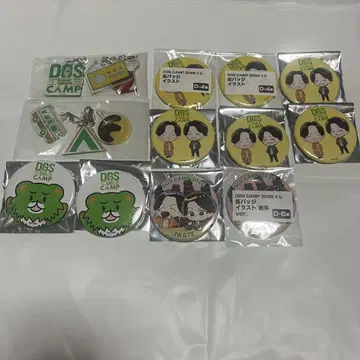 DGS CAMP 복권 캔뱃지 참