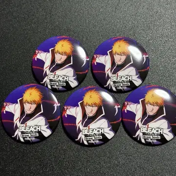 BLEACH Brave Souls 브레솔 캔뱃지 쿠로사키 이치고1 5개