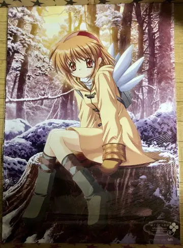 Kanon 츠키미야 아유 B2 포스터 Kanon 히노우에 이타루 개인전