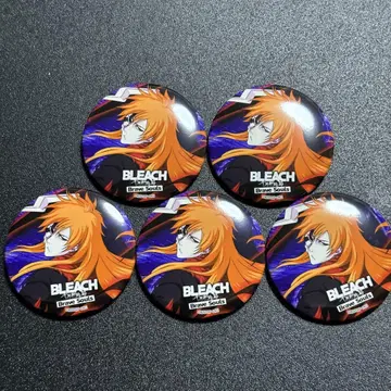 BLEACH Brave Souls 브레솔 캔뱃지 쿠로사키 이치고 4 5개