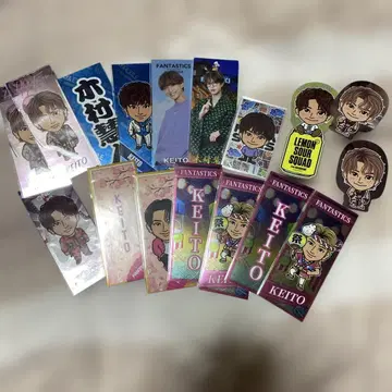기무라 케이토 센샤후다 씰 세트