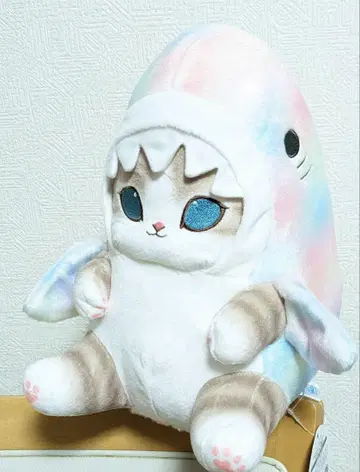 mofusand 파스텔 상어냥 BIG 봉제 인형
