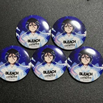 BLEACH Brave Souls 브레솔 캔뱃지 쿠치키 루키아 5개