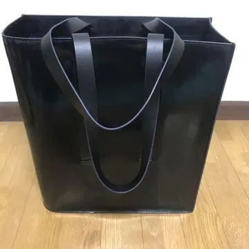소가죽 숄더백 / +J / 유니클로 / 블랙 / +J / 토트백