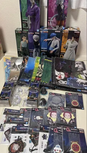 HUNTER x HUNTER 피규어 세트 제일복권