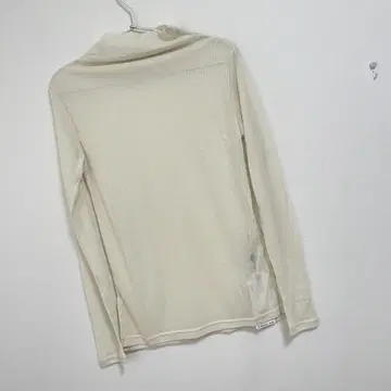 라운지 드레스 시어 리브 터틀 티셔츠