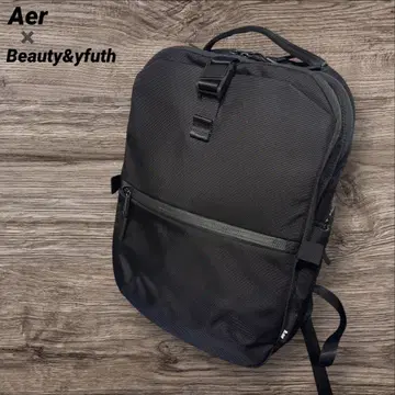 Aer 에어 BEAUTY&YOUTH 블랙 비즈니스 백팩