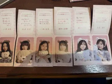 NOGI 메쿠리 노기자카 모바일 회장 한정 낙첨권 8월분 6기생