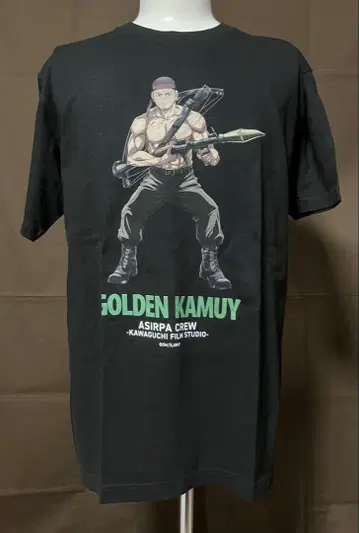 가와구치 촬영소 츠키시마 중사 골든 카무이 Golden Kamuy 티셔츠