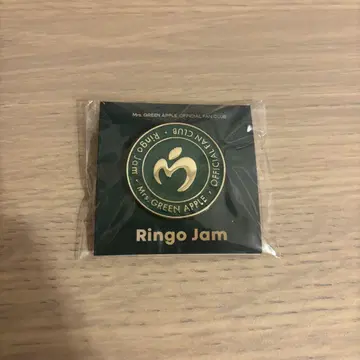 Mr. GREEN APPLE Ringo Jam 핀 배지 카드